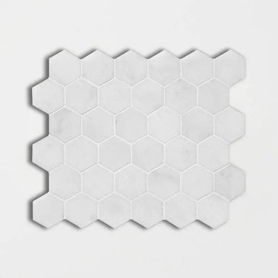 Avalon 2X2 Hexagon Mosaic 10-3/8X12 Avalon Polished