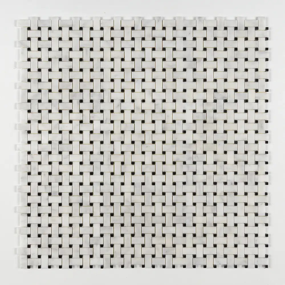 Avalon Basketweave Mosaic 12X12 Avalon Polished