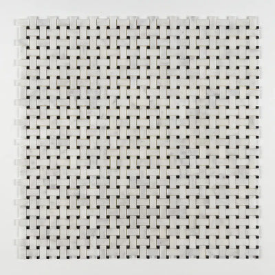 Avalon Basketweave Mosaic 12X12 Avalon Polished
