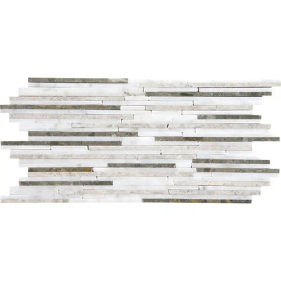 Avalon Bamboo Mosaic 6X12 Massa Polished