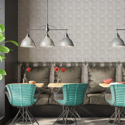 Avenza Classic Lattice Mosaic 14.75X14.75 Snow White Avenza Multi Finish