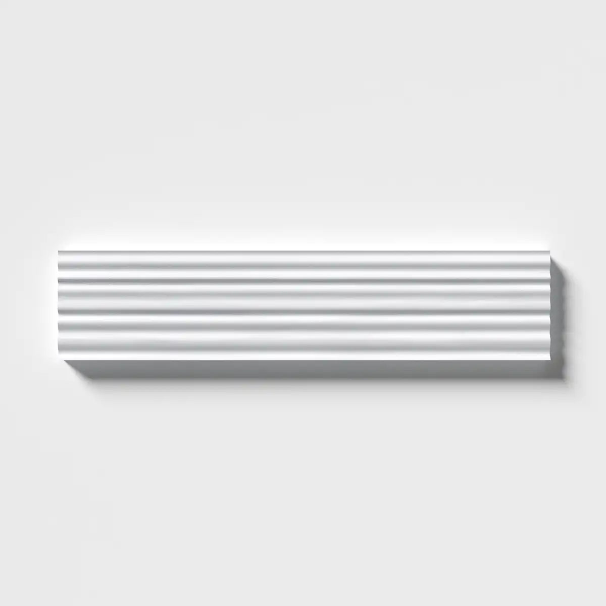 Bianco Dolomiti Thin Fluted 4X18 Bianco Dolomiti Honed