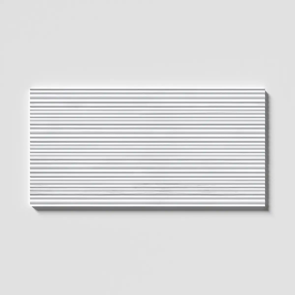 Bianco Dolomiti Thin Fluted 18X36 Bianco Dolomiti Honed
