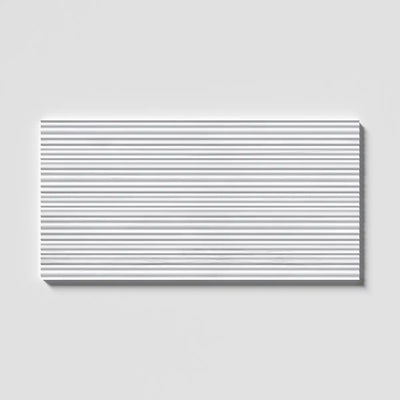 Bianco Dolomiti Thin Fluted 18X36 Bianco Dolomiti Honed