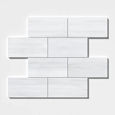 Bianco Dolomiti 6X12 Bianco Dolomiti Polished