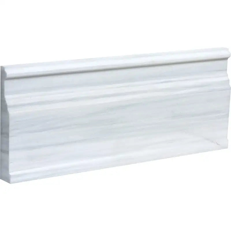 Bianco Dolomiti Base Molding 5-1/16X12 Bianco Dolomiti Polished
