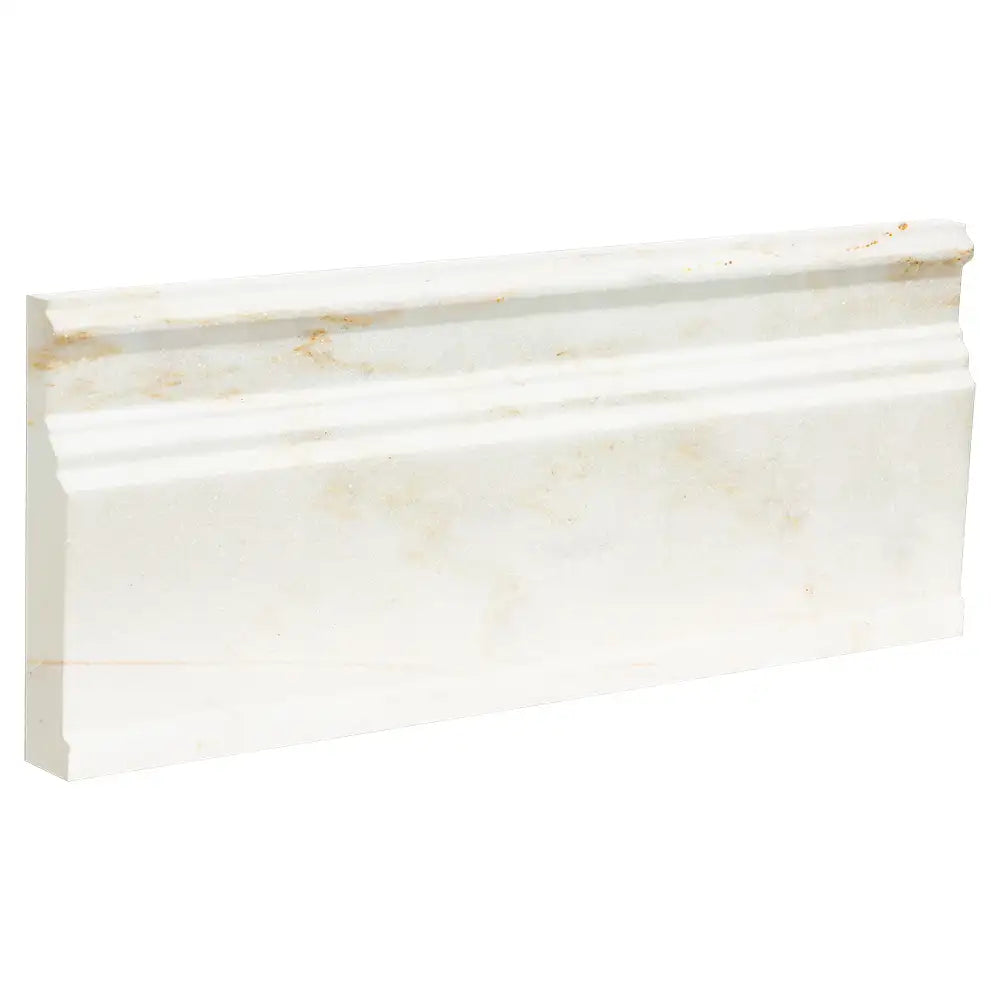Calacatta Amber Marble Base Molding 5-1/16X12 Calacatta Amber Honed