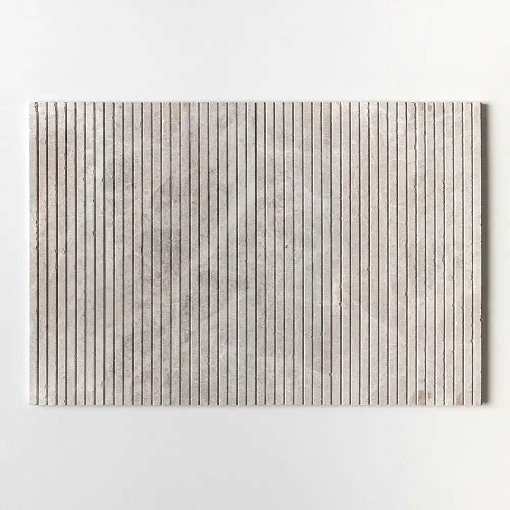 Ethan Wall Panel 6X24 Silver Shadow Leather