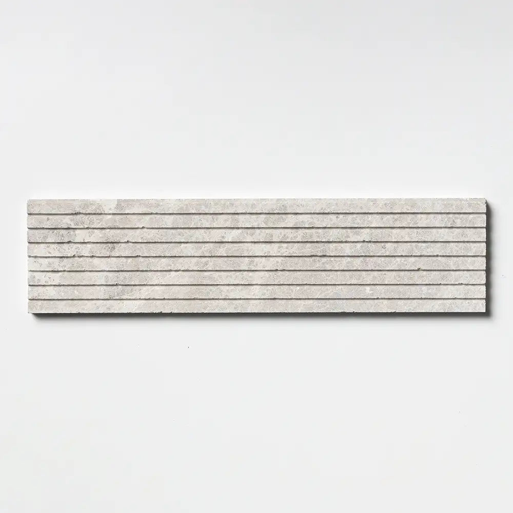 Ethan Wall Panel 6X24 Silver Shadow Leather