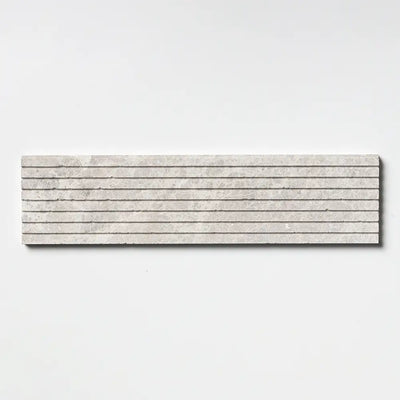 Ethan Wall Panel 6X24 Silver Shadow Leather