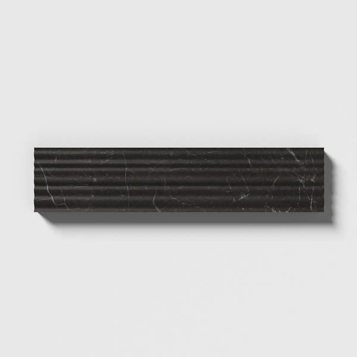 Thin Fluted 4X18 Iris Black Honed