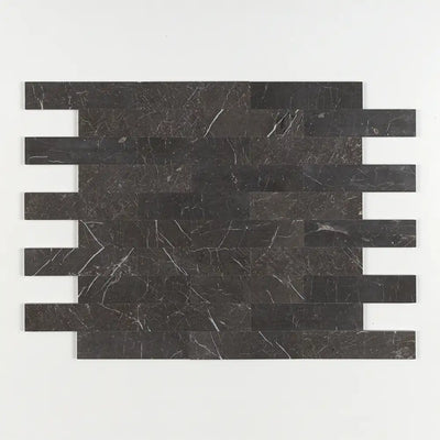 Iris Black Marble 3X12 Iris Black Honed