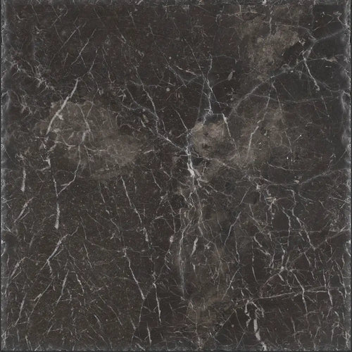Iris Black Marble 16X16 Iris Black Brushed Chiselled