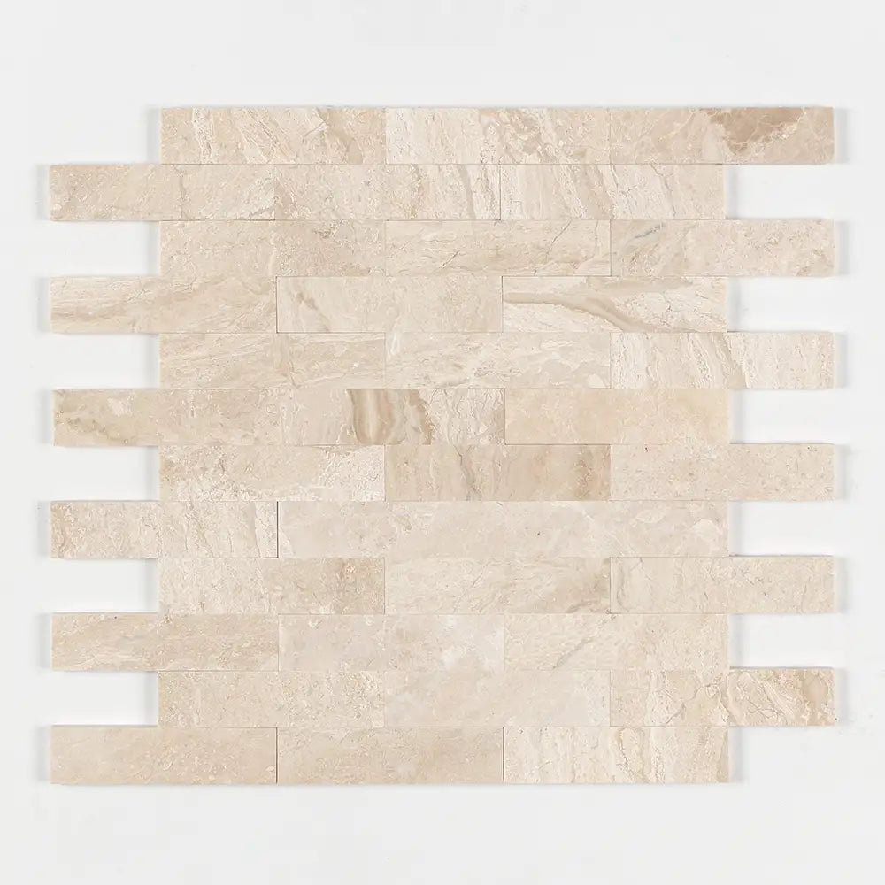 Long Marble Brick 2X8 Diana Royal Honed