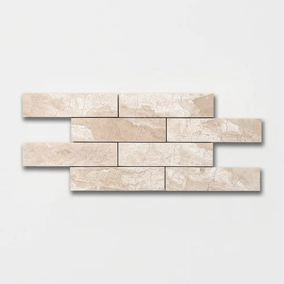 Long Marble Brick 2X8 Diana Royal Polished