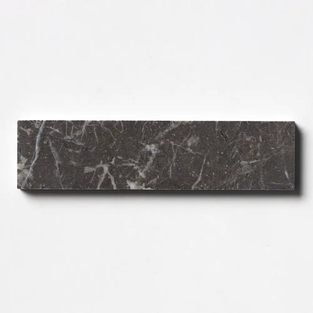 Long Marble Brick 2X8 Iris Black Honed