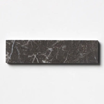 Long Marble Brick 2X8 Iris Black Honed