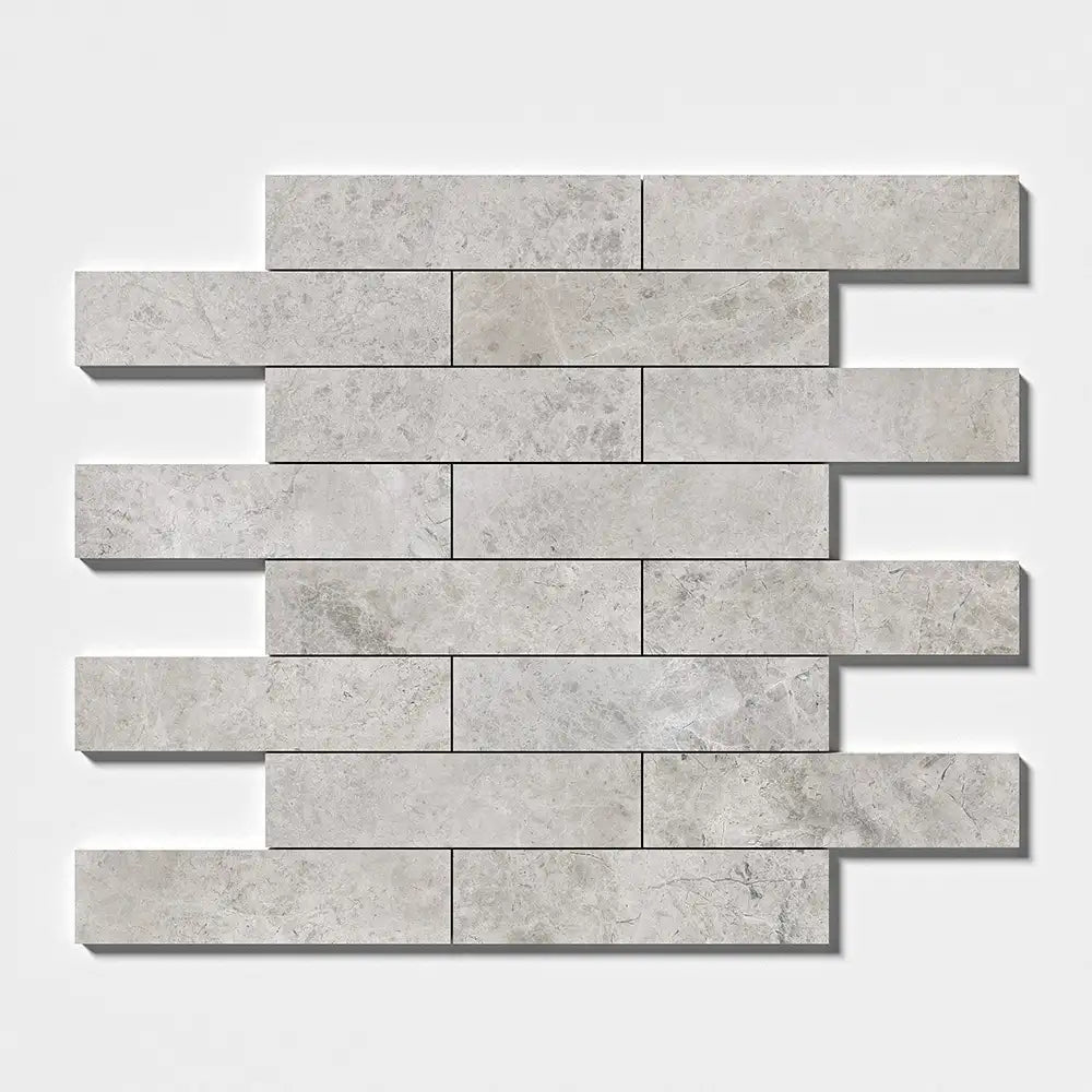 Silver Clouds Marble 3X12 Silver Clouds Polished