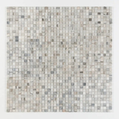 Skyline Polished Marble 1X1 Square Mosaic 12X12 Verona Polished