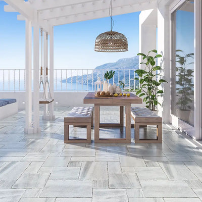 Skyline Honed Marble Ashlar Pattern Skyline Reclaimed