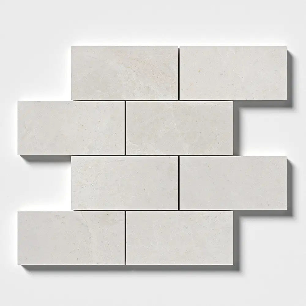 Vanilla Honed Marble 2.75X5.5 Vanilla Honed