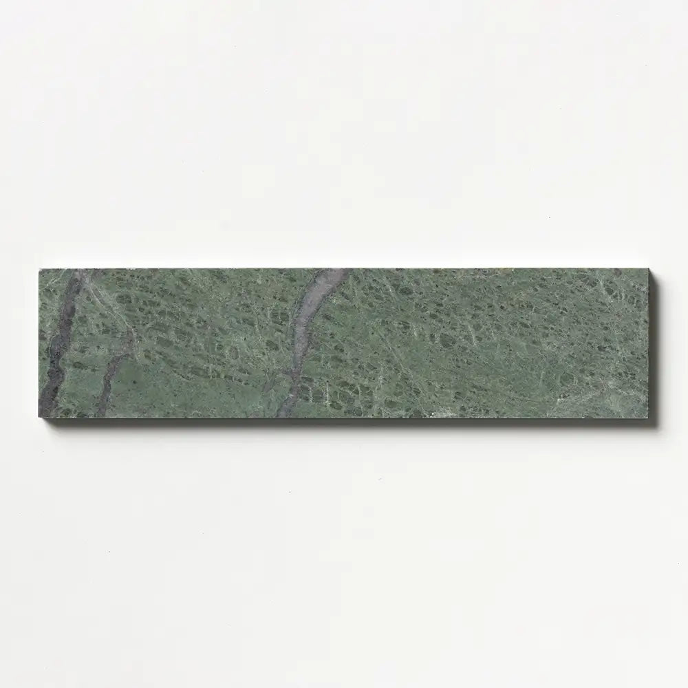 Verde Tia Honed Marble 3X12 Verde Tia Honed