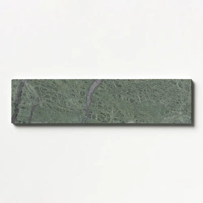 Verde Tia Honed Marble 3X12 Verde Tia Honed