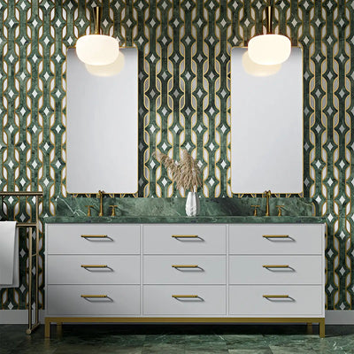 Verde Tia Honed Marble 12X24 Verde Tia Honed
