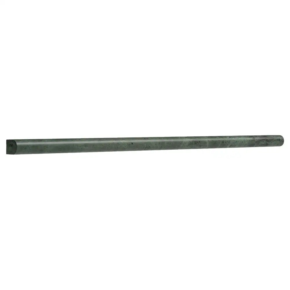 Verde Tia Honed Marble Pencil Liner 0.5X12 Verde Tia Honed