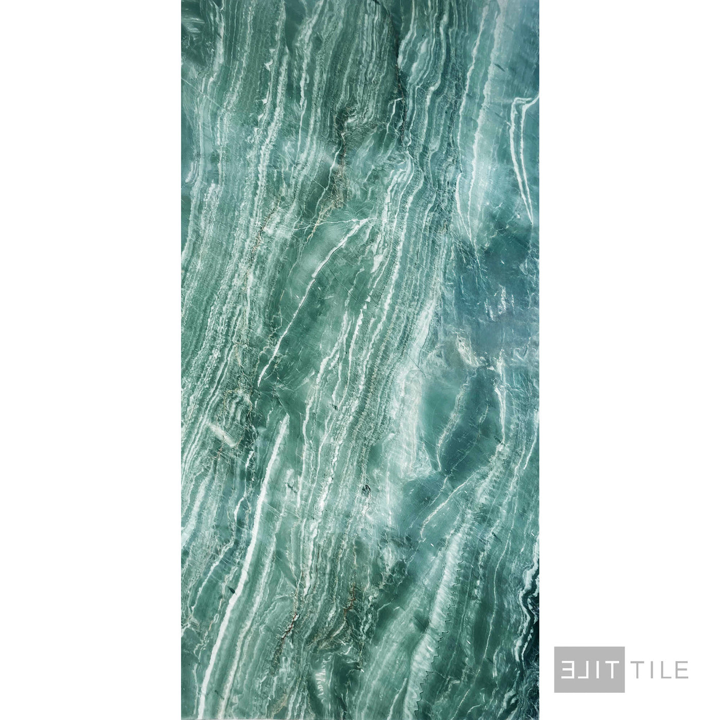 Quartzite Slab 129X79X2CM Vivid Green Polished