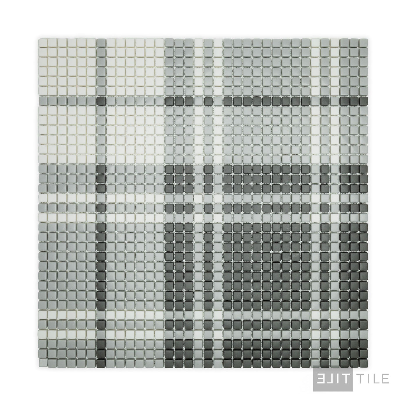 Geometro Highland Lancaster Matte Recycled Glass Mosaic