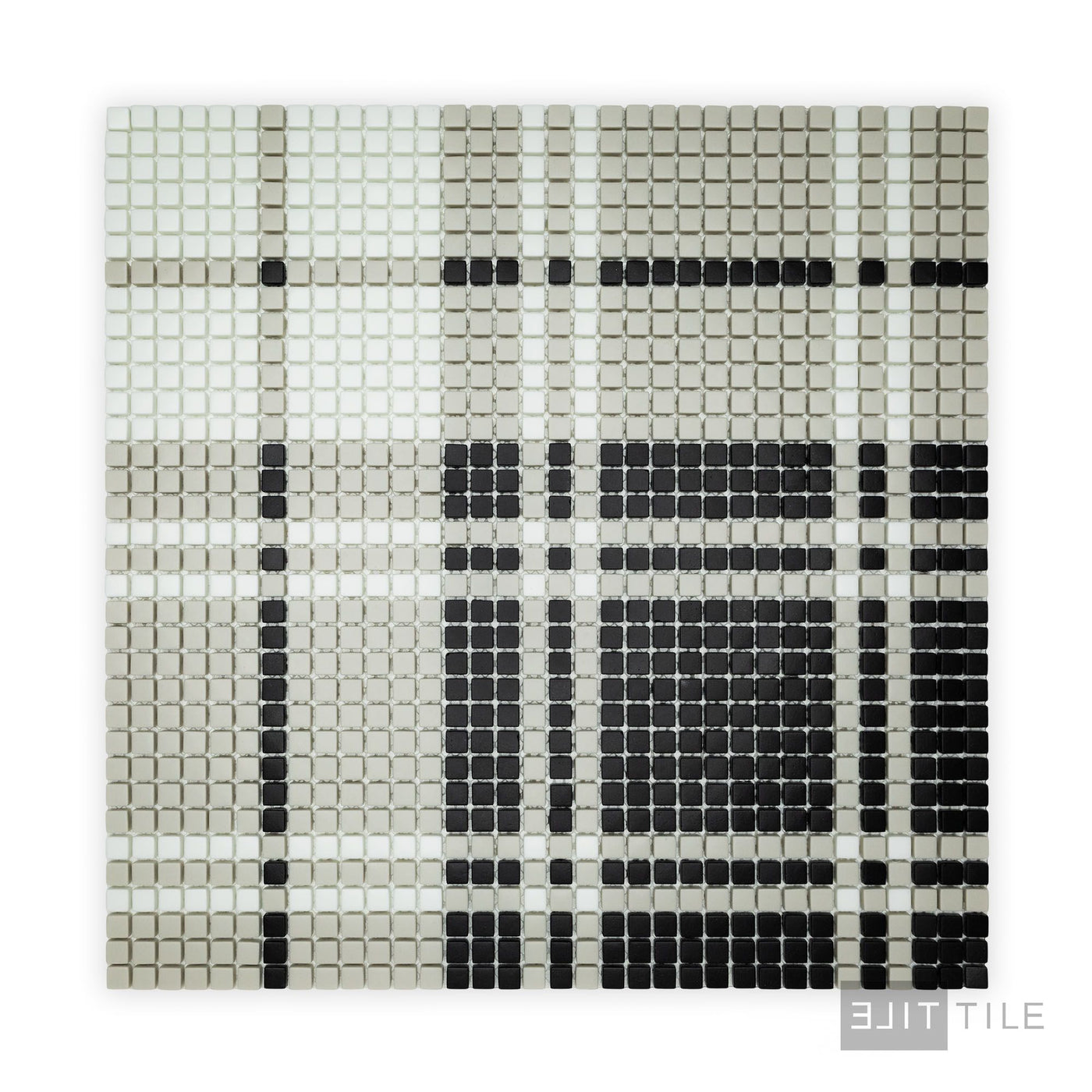 Geometro Highland Preston Matte Recycled Glass Mosaic