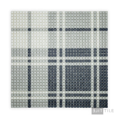 Geometro Highland Bristol Matte Recycled Glass Mosaic