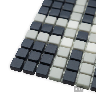 Geometro Highland Bristol Matte Recycled Glass Mosaic