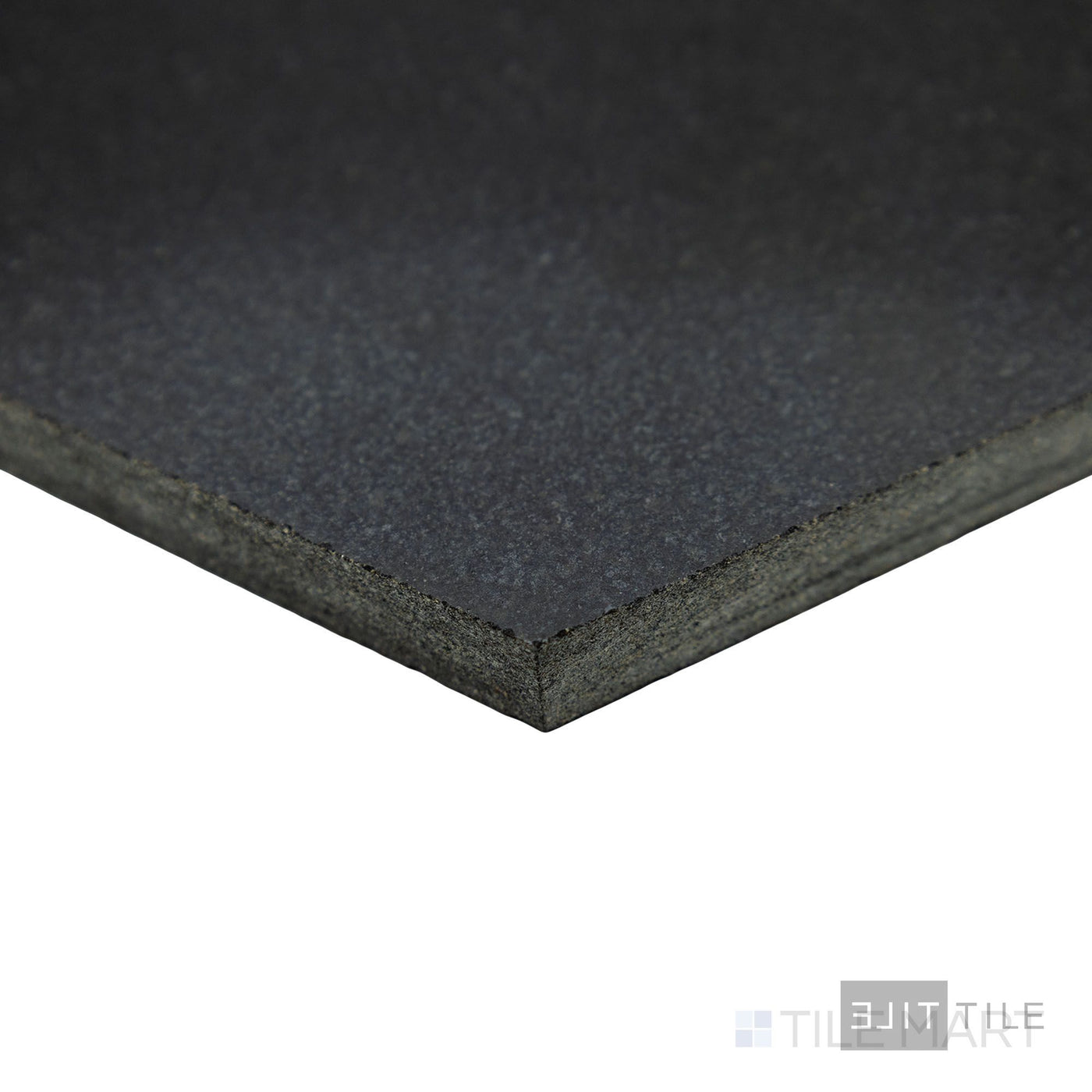Basalt Black 10" Hexagon Honed