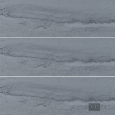 Bardiglio Imperiale Bluish Grey 4X12 Honed Marble