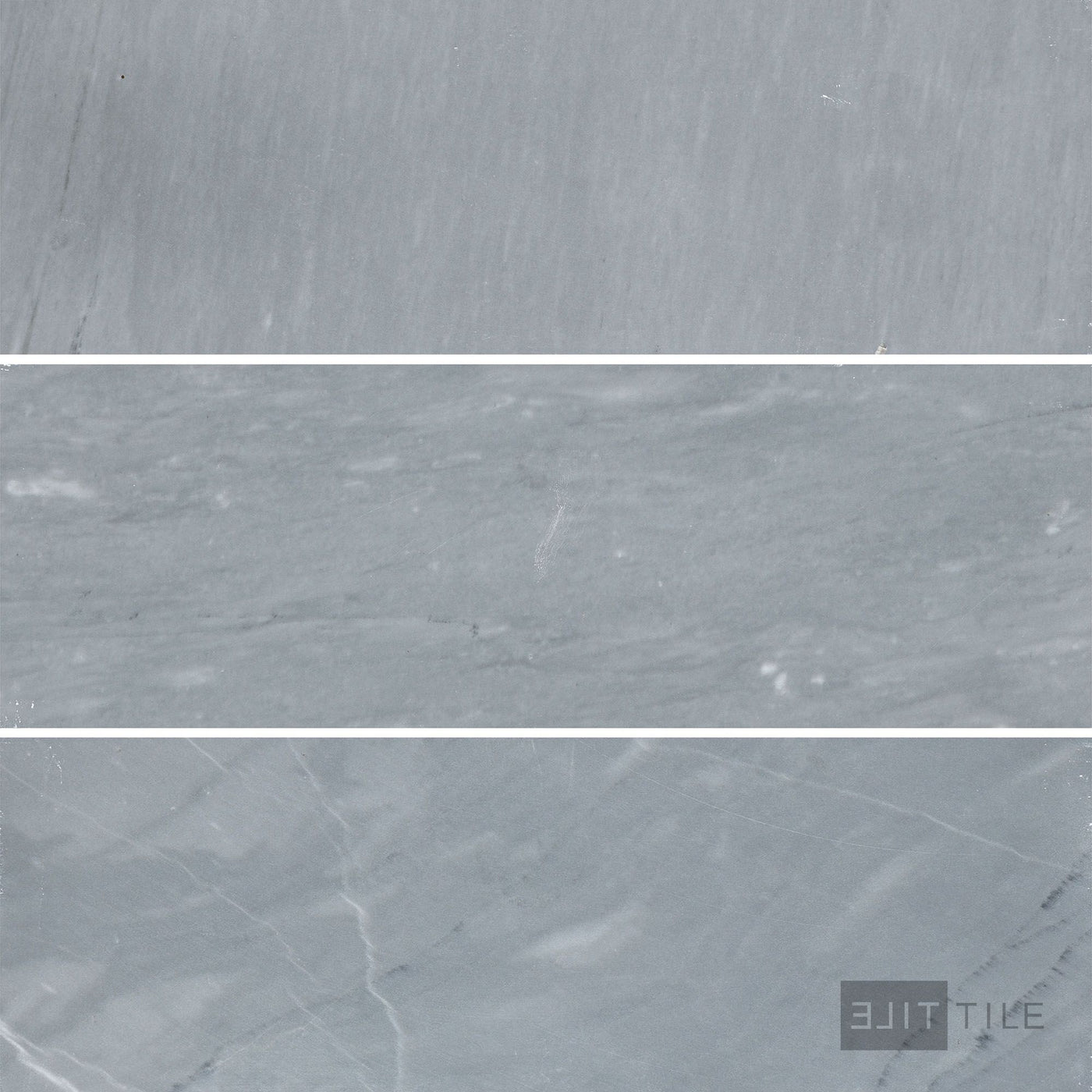Bardiglio Imperiale Bluish Grey 4X12 Polished Marble