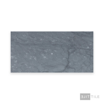 Bardiglio Imperiale Bluish Grey 6X12 Honed Marble