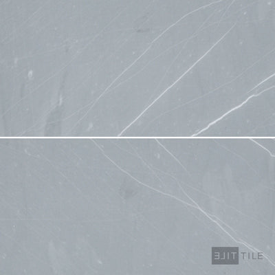 Bardiglio Imperiale Bluish Grey 6X12 Polished Marble
