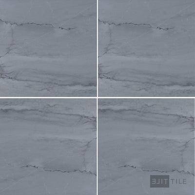 Bardiglio Imperiale Bluish Grey 12X12 Honed Marble