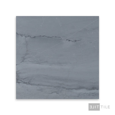 Bardiglio Imperiale Bluish Grey 12X12 Honed Marble