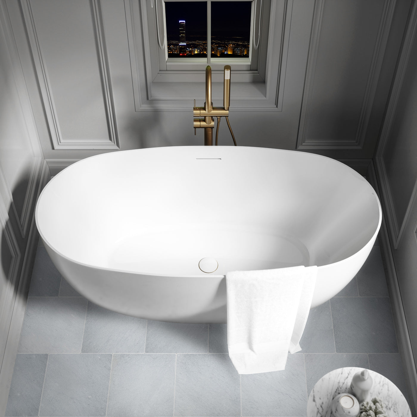Bardiglio Imperiale Bluish Grey 12X12 Honed Marble