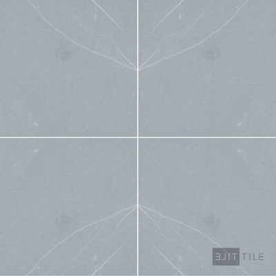 Bardiglio Imperiale Bluish Grey 12X12 Polished Marble
