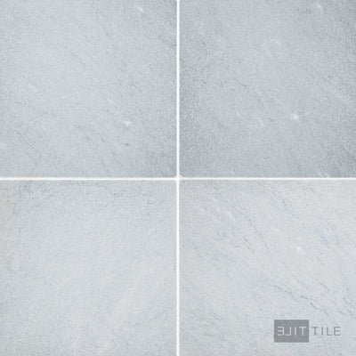 Bardiglio Imperiale Bluish Grey 12X12 Tumbled Marble