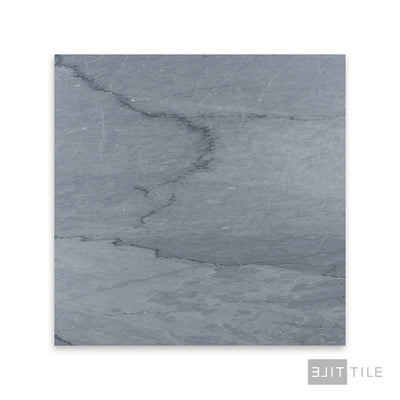 Bardiglio Imperiale Bluish Grey 18X18 Honed Marble