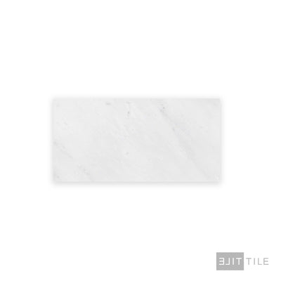 Oriental White Marble 3X6 Honed