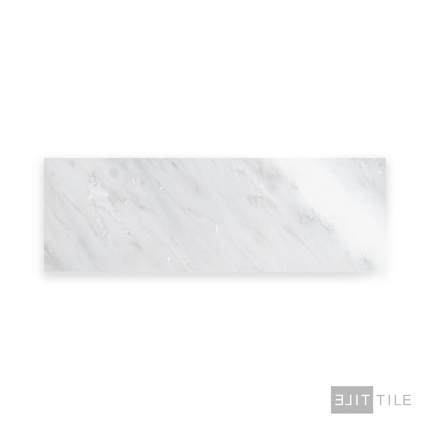 Oriental White Marble 4X12 Polished