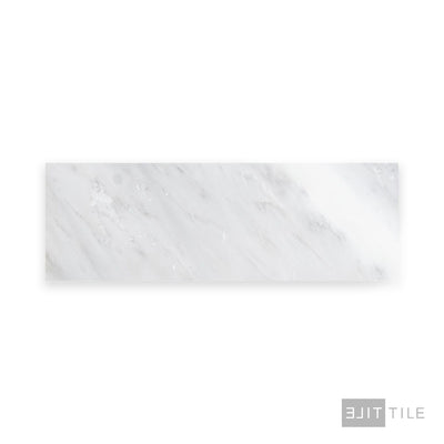 Oriental White Marble 4X12 Polished