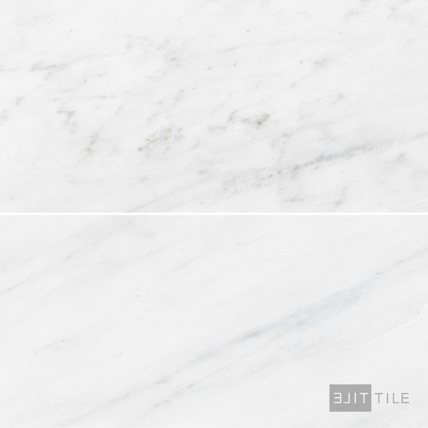 Oriental White Marble 6X12 Honed