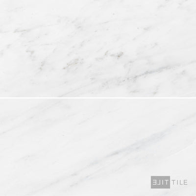 Oriental White Marble 6X12 Honed